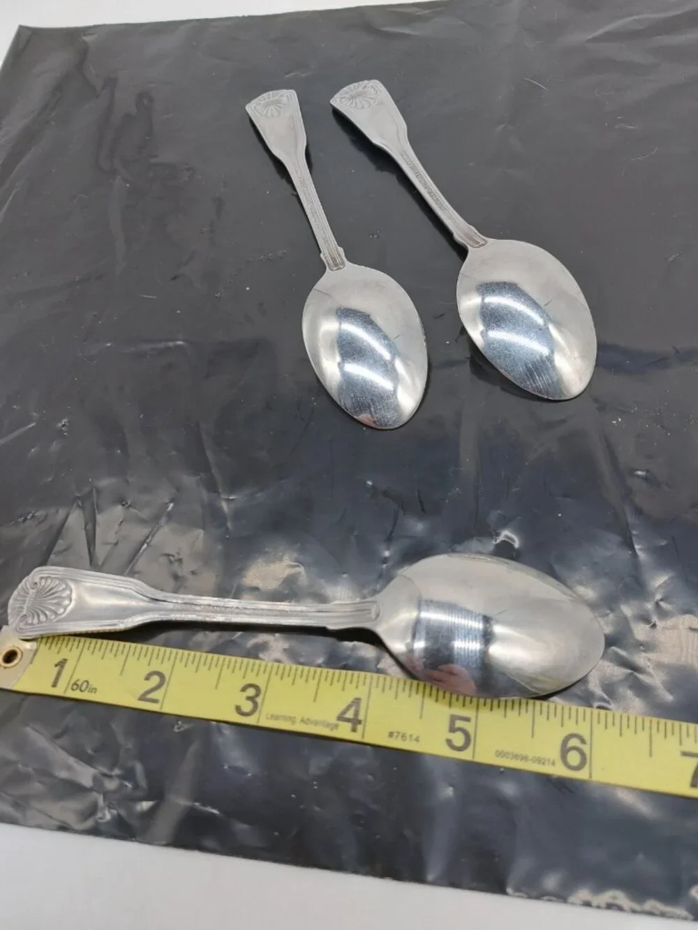 International Coquille 3 Soup Spoons 6